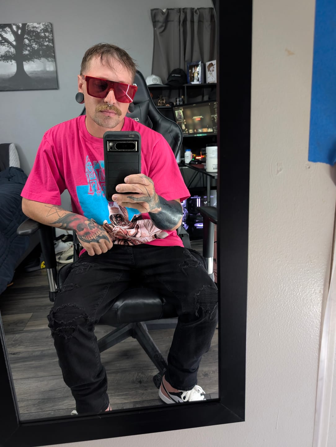 Customer photo review of Death - Pink Leprosy - Shortsleeve Shirt (Available for 48 Hours Only!)