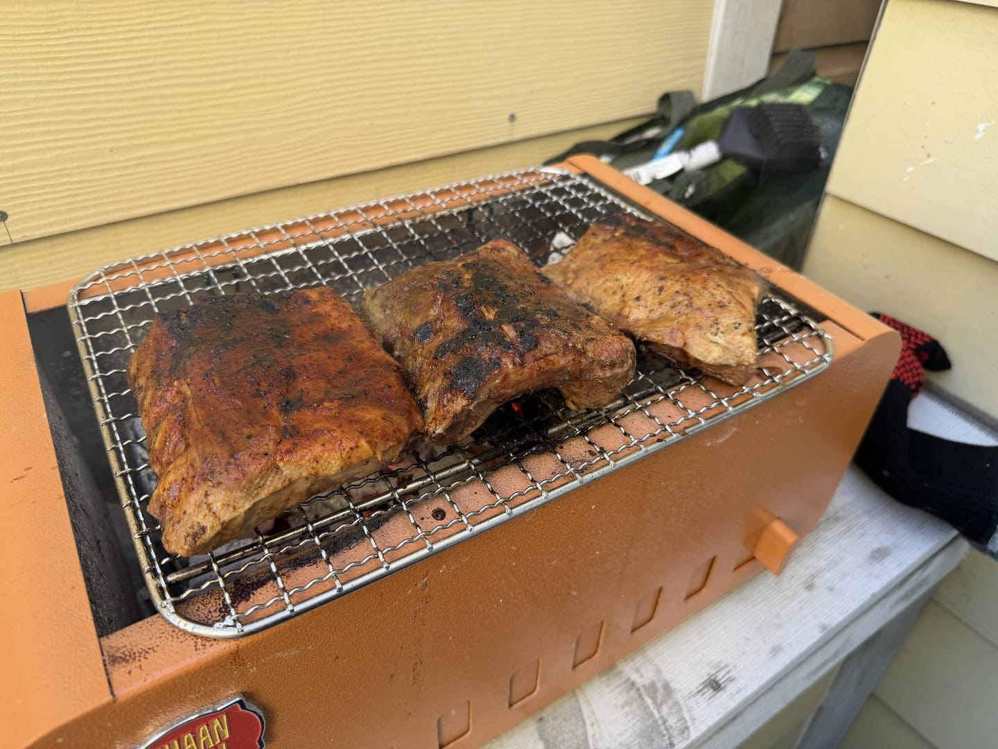 Customer photo review of Wire Mesh Grill