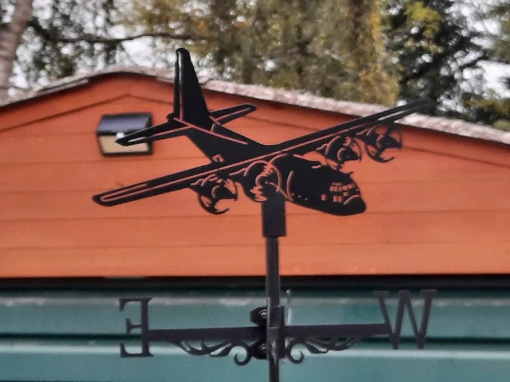 Customer photo review of Weather Vane - Transport Plane