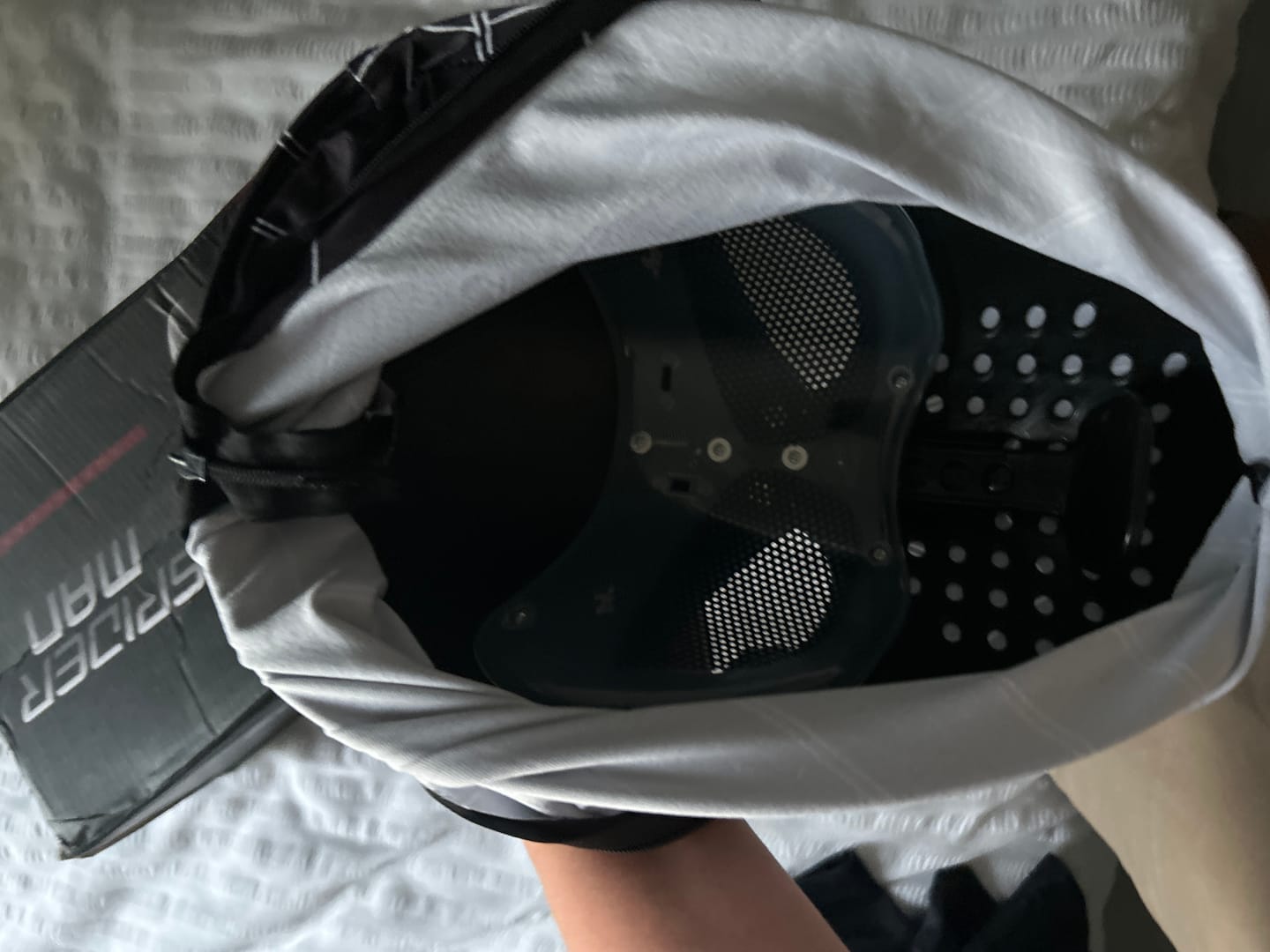 Customer photo review of [[NEW] Spidey Gear™ - Venom Mask