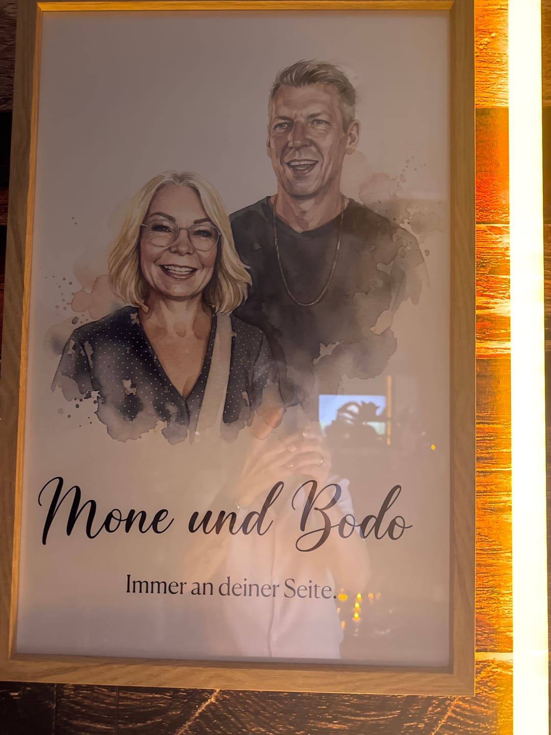 Customer photo review of Euer Foto als Aquarell-Kunstwerk