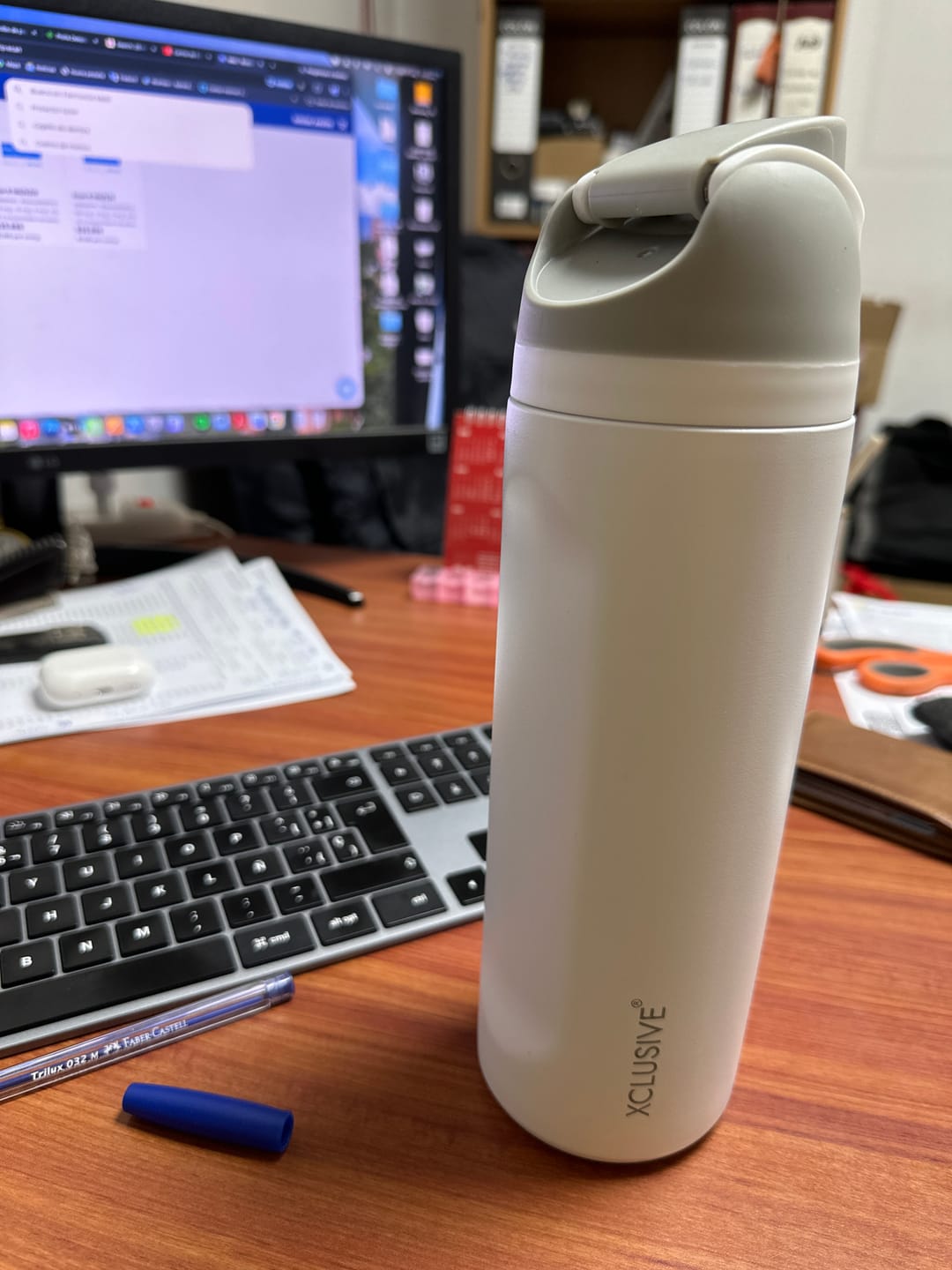 Customer photo review of Botella Térmica Easy Flow 710 ml