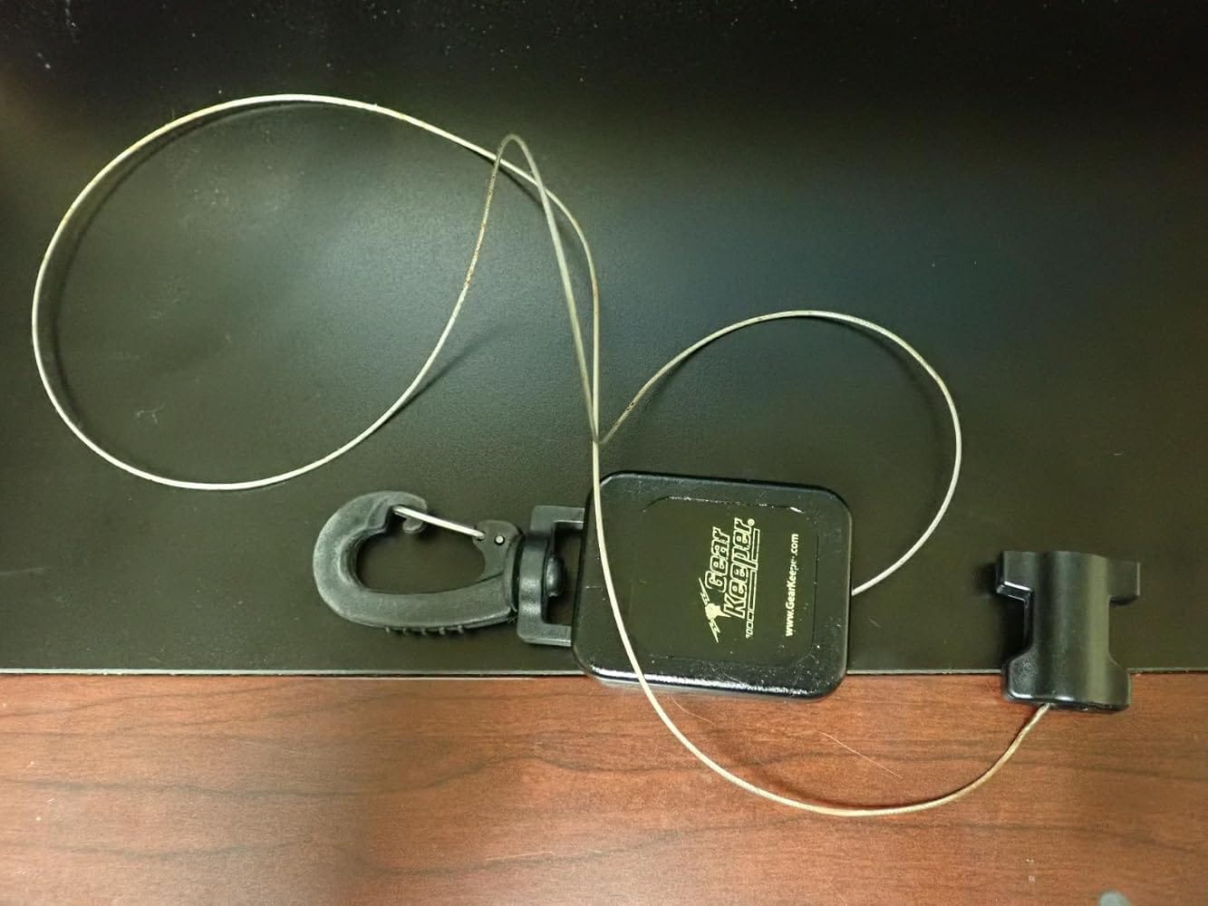 Customer photo review of SCUBA Small Flashlight Retractor, HD Rotating Snap Clip