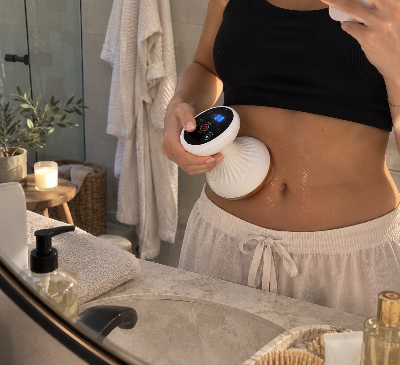 Customer photo review of HYUME Sculpt Pro™ Professional Body Care Device