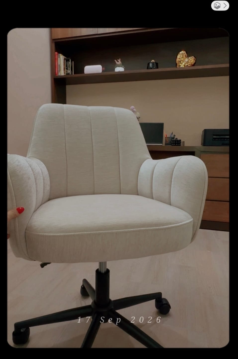Customer photo review of Silla de Oficina Amsterdam