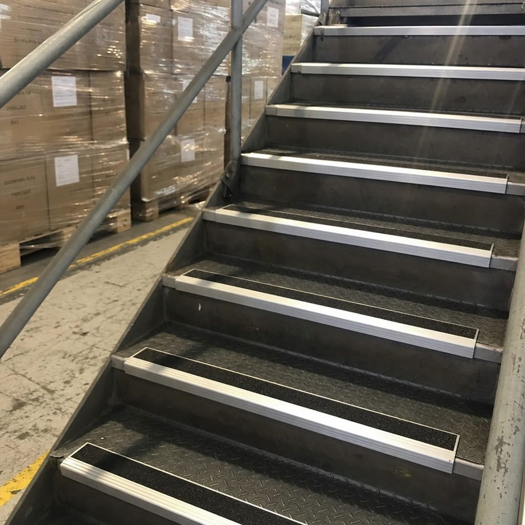 Customer photo review of Carborundum Stair Tread Extender 82.5mm Cut to Any Size
