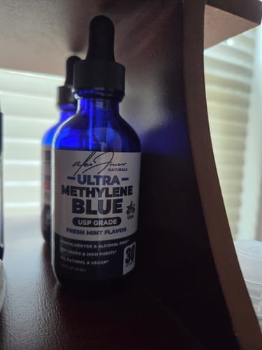 Customer photo review of Ultimate Morning Protocol - Methylene Blue + Colostrum