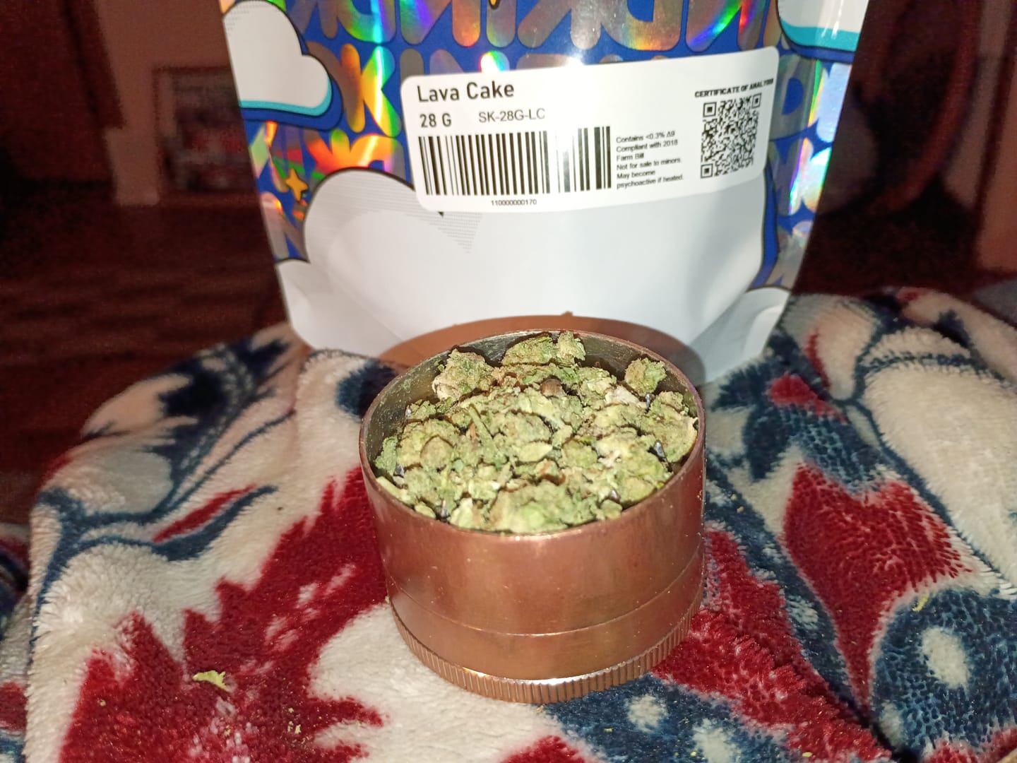 Customer photo review of Lava Cake - 28 Grams - Indica