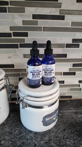 Customer photo review of Ultimate Morning Protocol - Methylene Blue + Colostrum