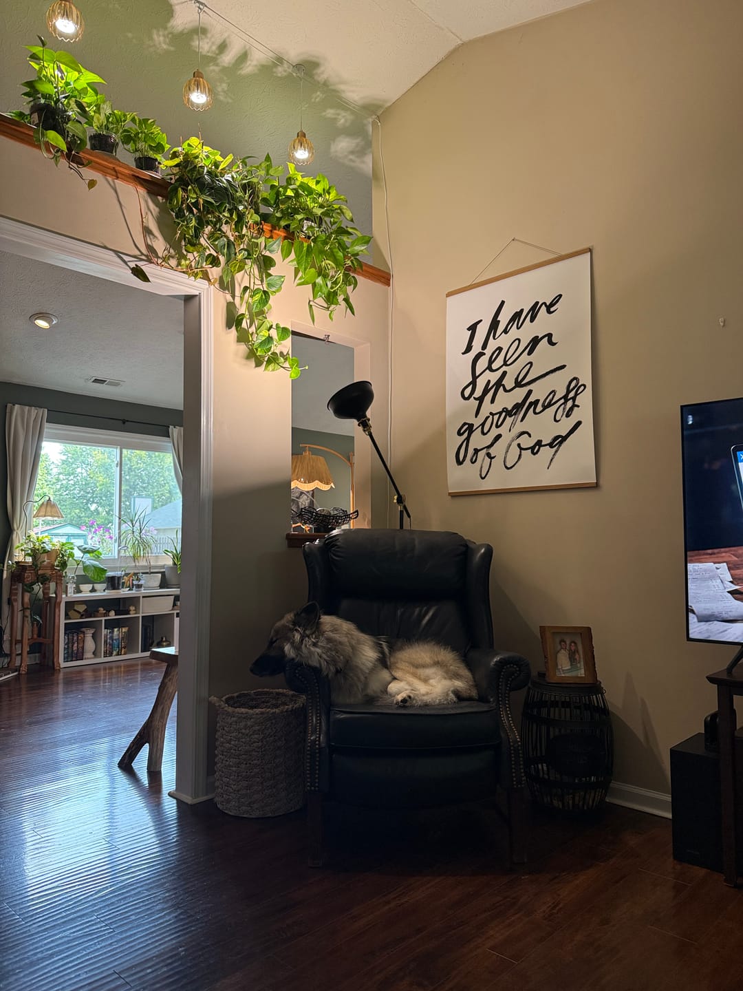 Customer photo review of Large Poster: I have seen..