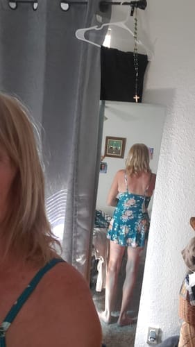 Customer photo review of Emoswim - Damen Bauchweg Slim Fit Badeanzug