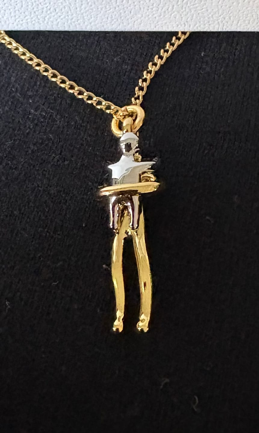 Customer photo review of Baby Hug Necklace