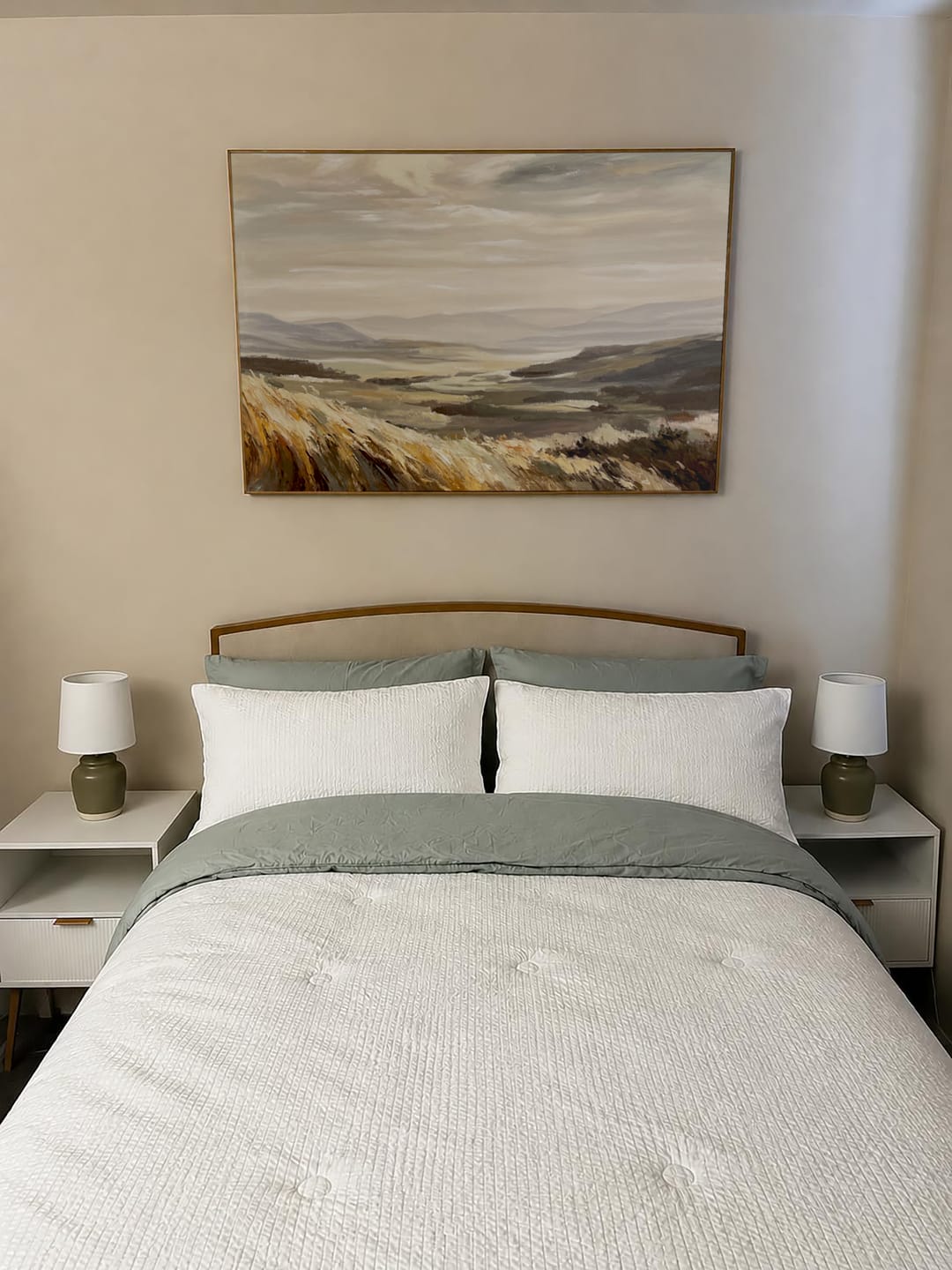 Customer photo review of Minimalist Mountain Texture Canvas # MM444