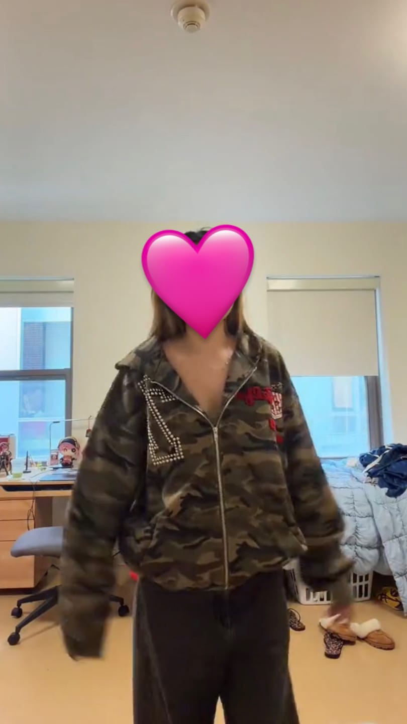 Customer photo review of Aelfric Eden Camo Zip Up Hoodie