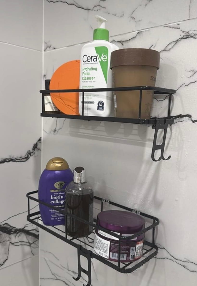 Customer photo review of Shower Rack Nova -Set