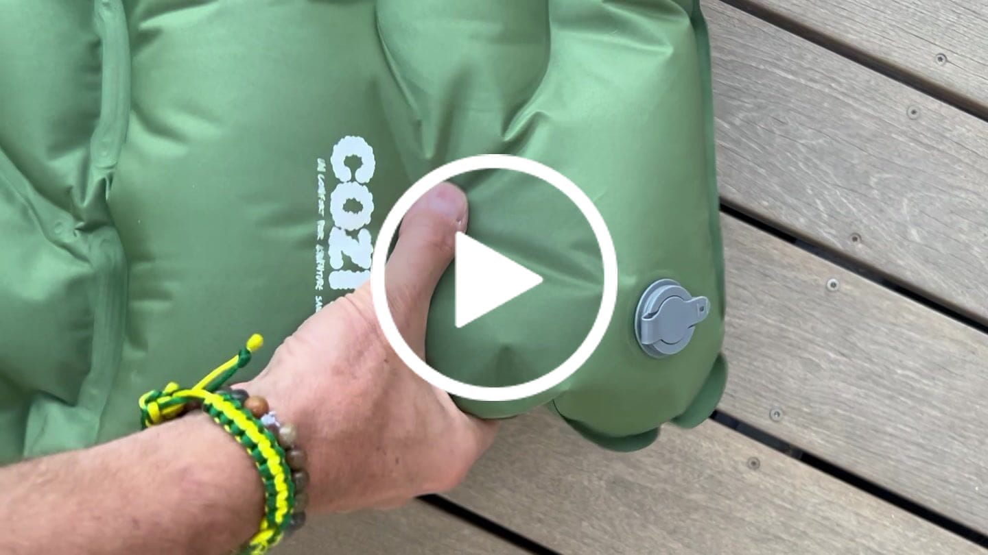 Customer video review of Matelas gonflable Coziya®