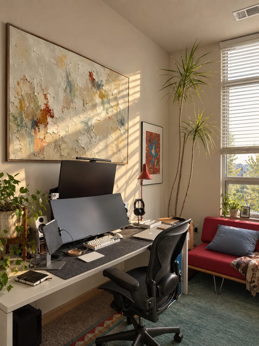 Customer photo review of Textured & Impasto Art｜Abstract Coastal Layers