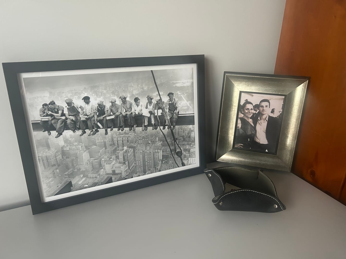 Customer photo review of Lunch Atop a Skyscraper | Vintage Photography Wall Art Print