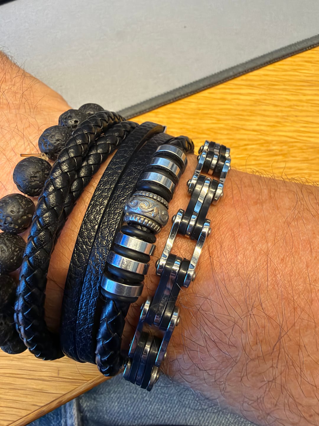 Customer photo review of Cycolinks Classic Chain Bracelet