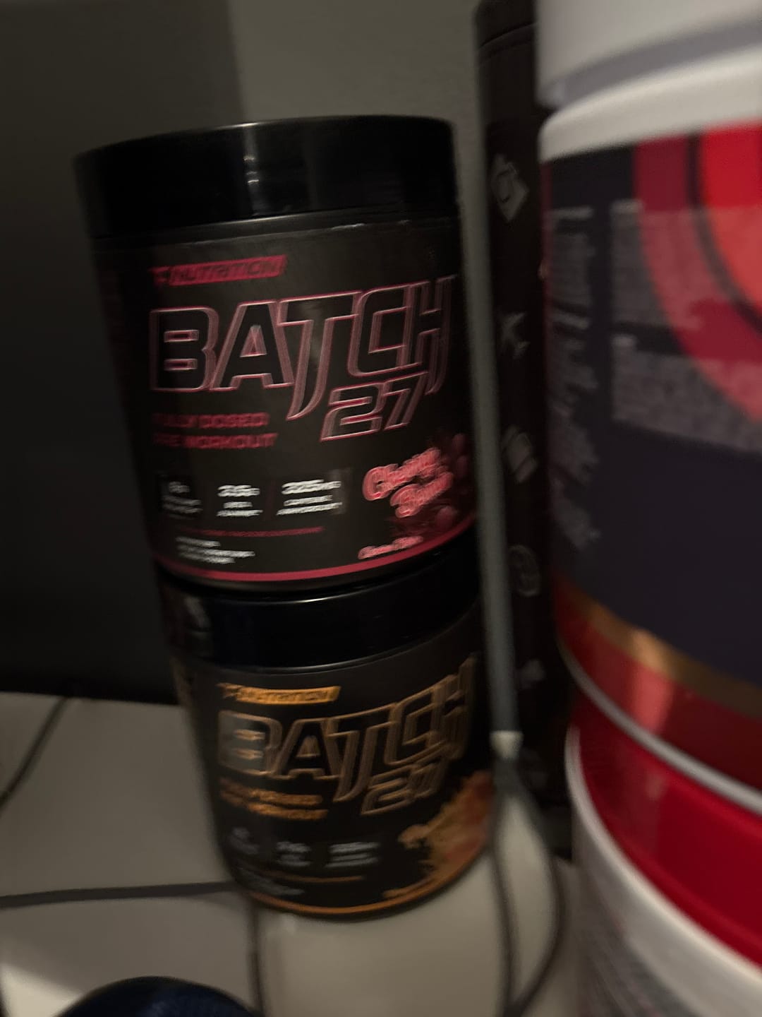 Customer photo review of TC Nutrition - Batch 27 - Pre Workout - 380g