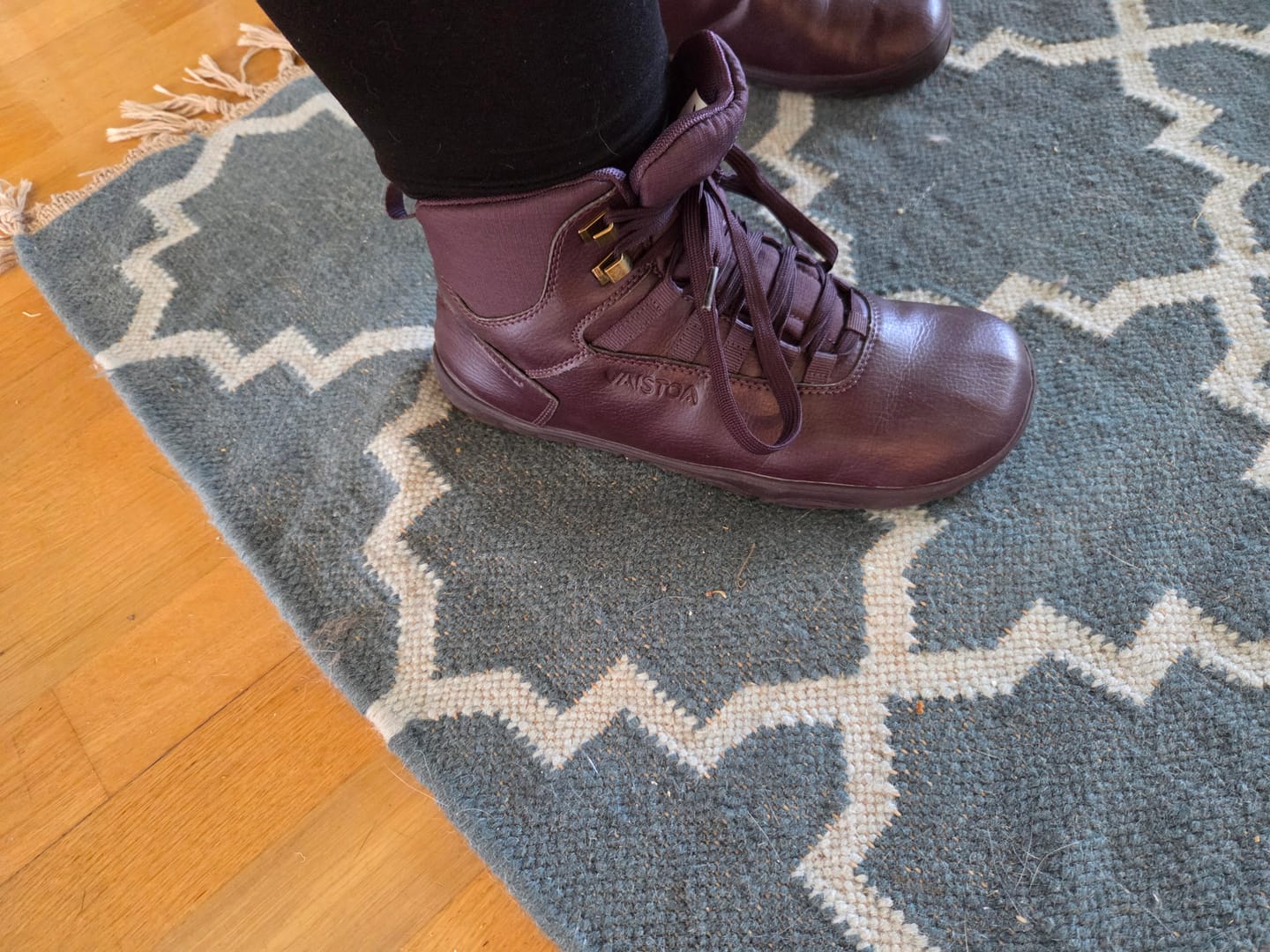 Customer photo review of Vaistoa Uoma 2 | Barefoot Trekking Boots
