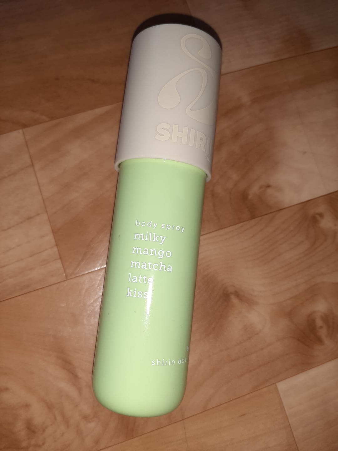 Customer photo review of Body Spray Milky Mango Matcha Latte Kiss