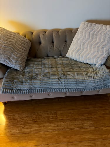 Customer photo review of Cosy Couch - Couch Cover