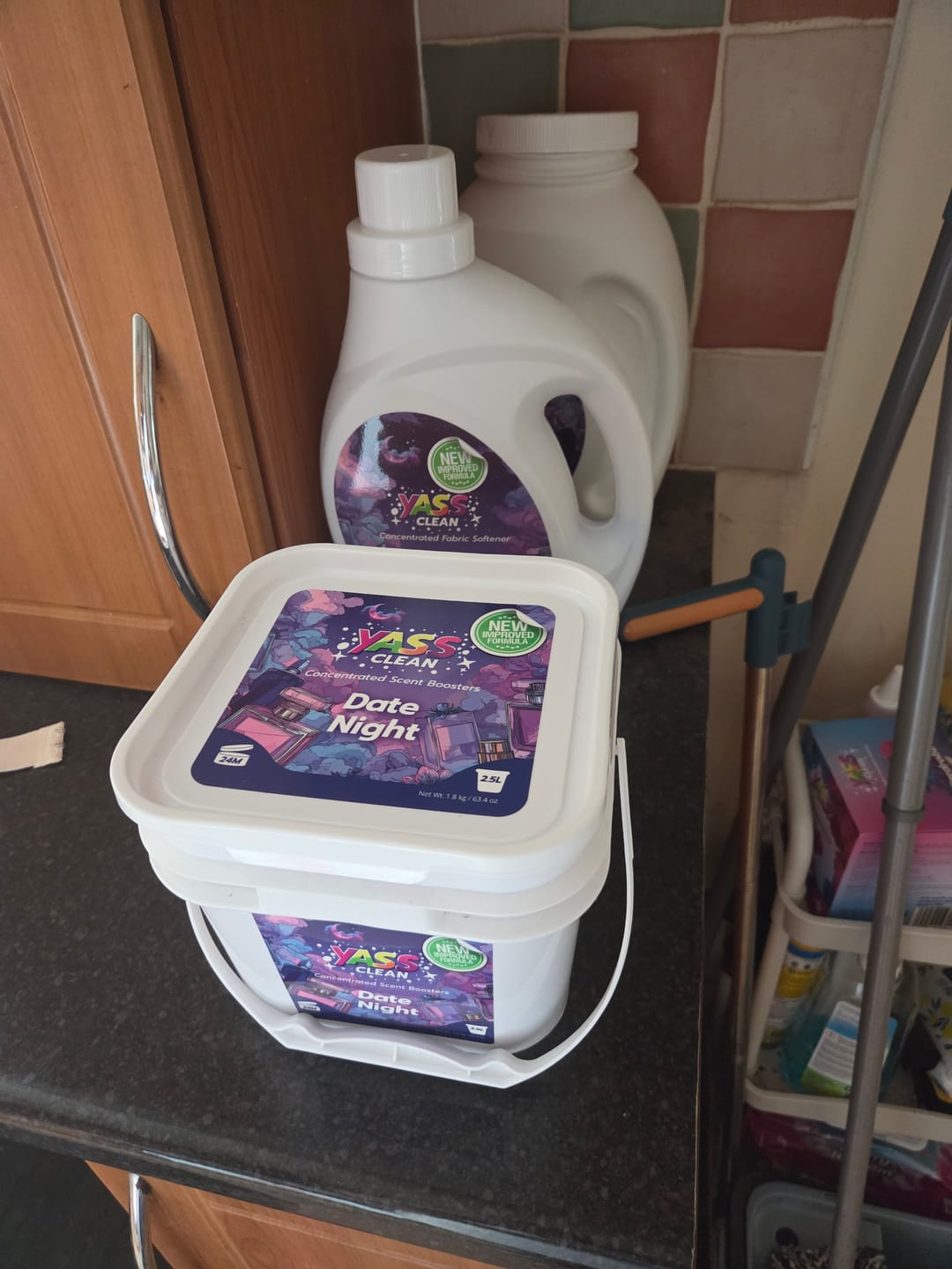 Customer photo review of Fabulous Floor Cleaner