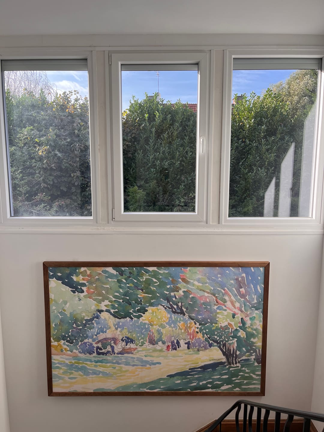 Customer photo review of Sublime Tranquility - Henri Edmond Cross 1904 Landscape Wallpaper Mural