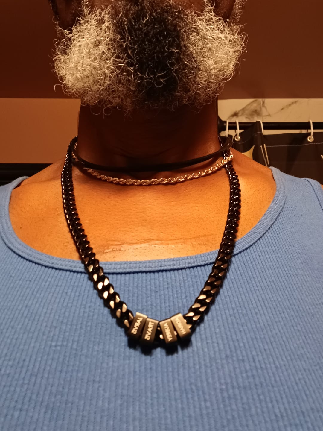 Customer photo review of 8mm Legacy Cuban Link Bracelet