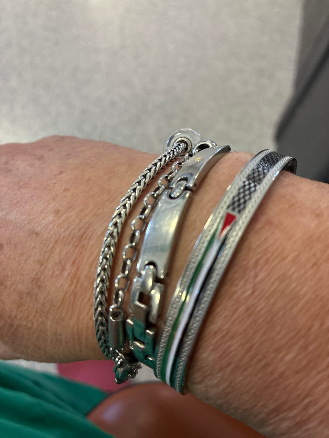 Customer photo review of Palestine Heritage Cuff
