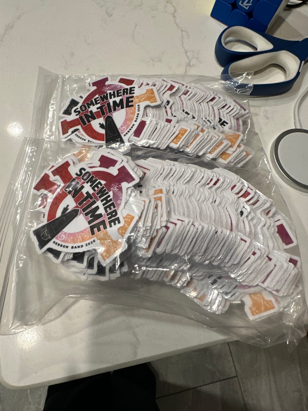 Customer photo review of 250 Custom Stickers for $69