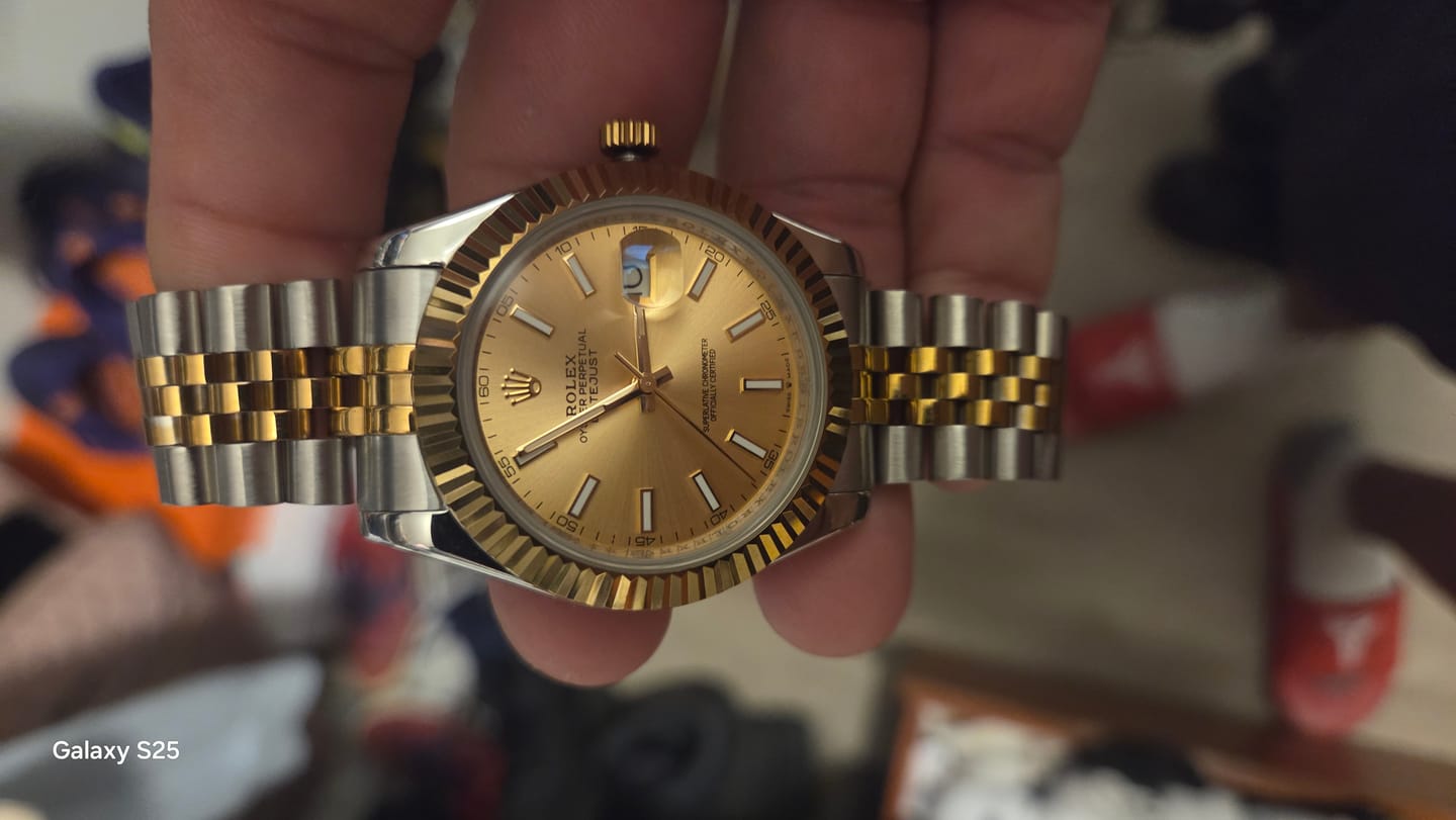 Customer photo review of Datejust Champagne