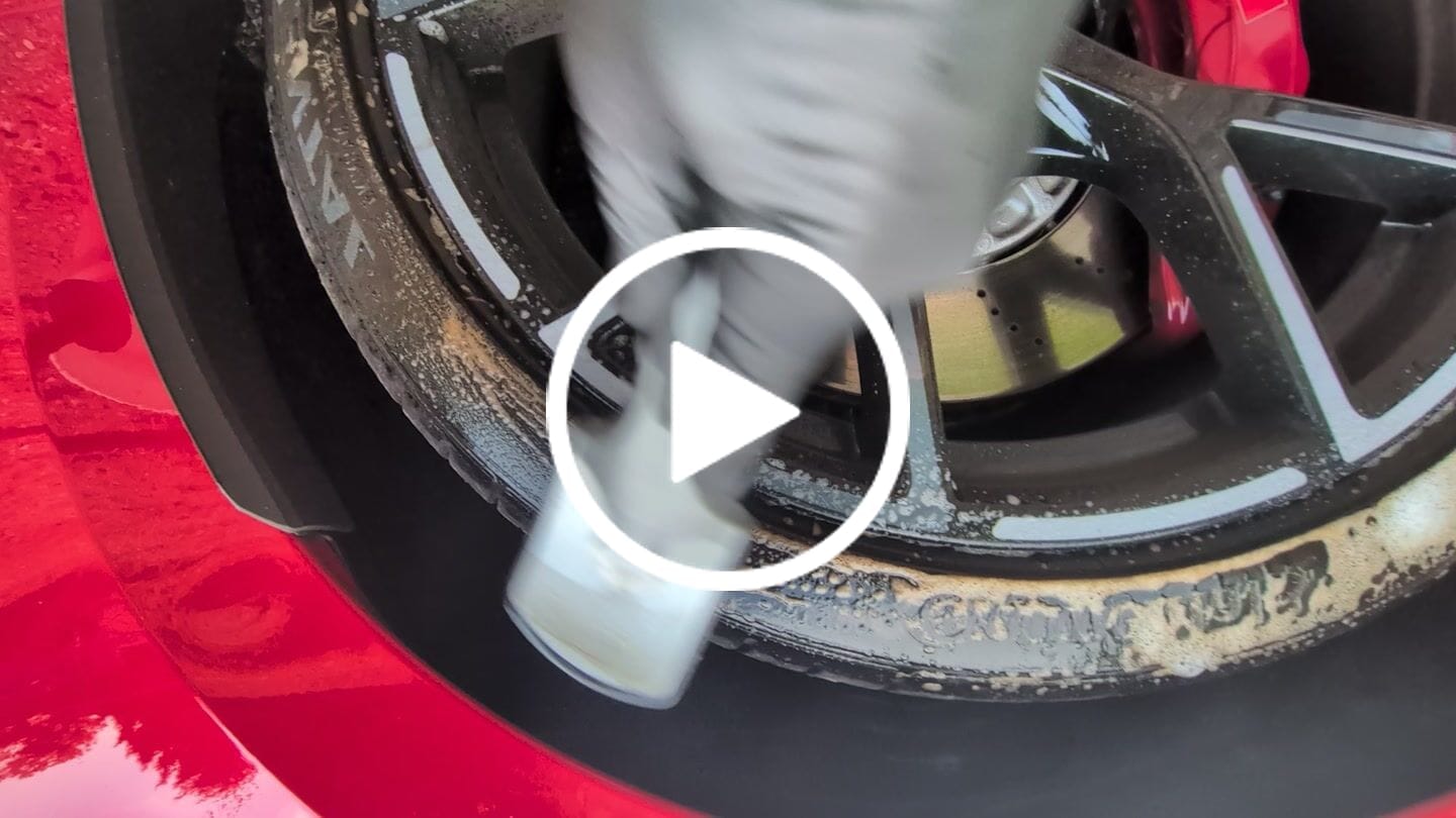 Customer video review of Tire Cleaner