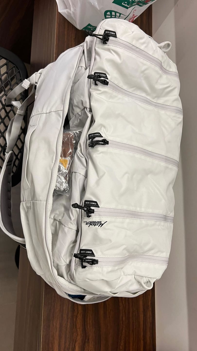 Customer photo review of 45L SEG Hybrid Travel Pack