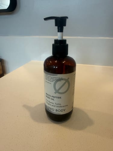 Customer photo review of NØRD BODY Anti-Cellulite Massage Oil (TA1#5)