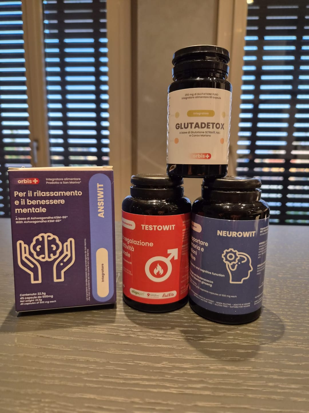 Customer photo review of ANSIWIT – Ashwagandha KSM66®, Magnolia, Jujube (45 Capsules) - "Ashwagandha KSM-66, clinically tested to reduce cortisol."