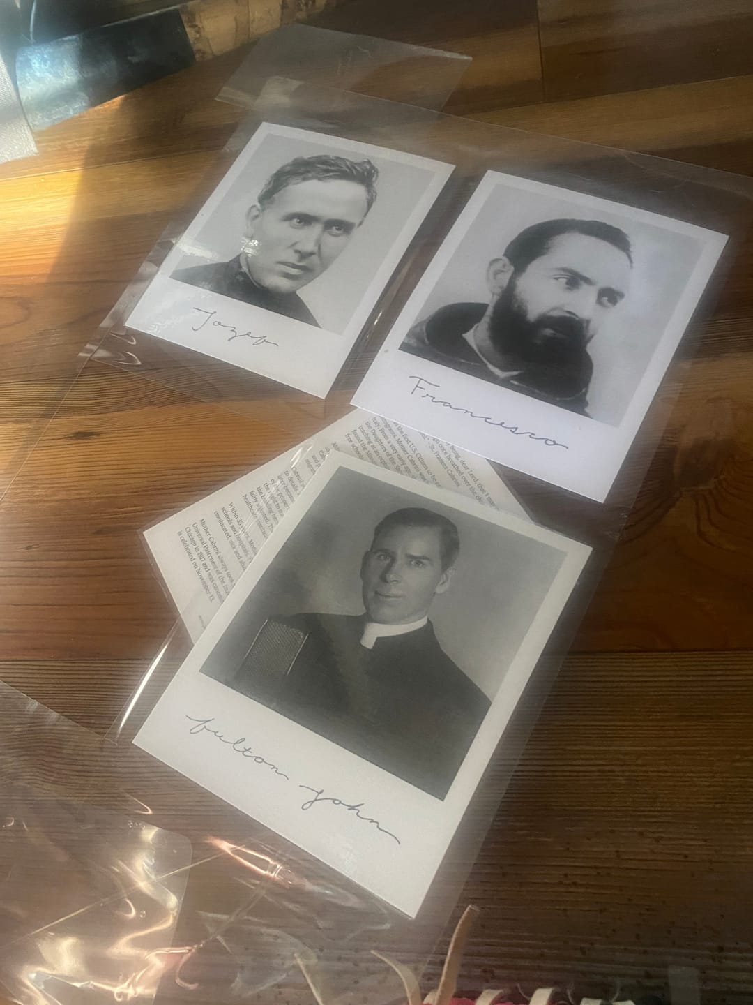Customer photo review of Custom Polaroid Saint Pack