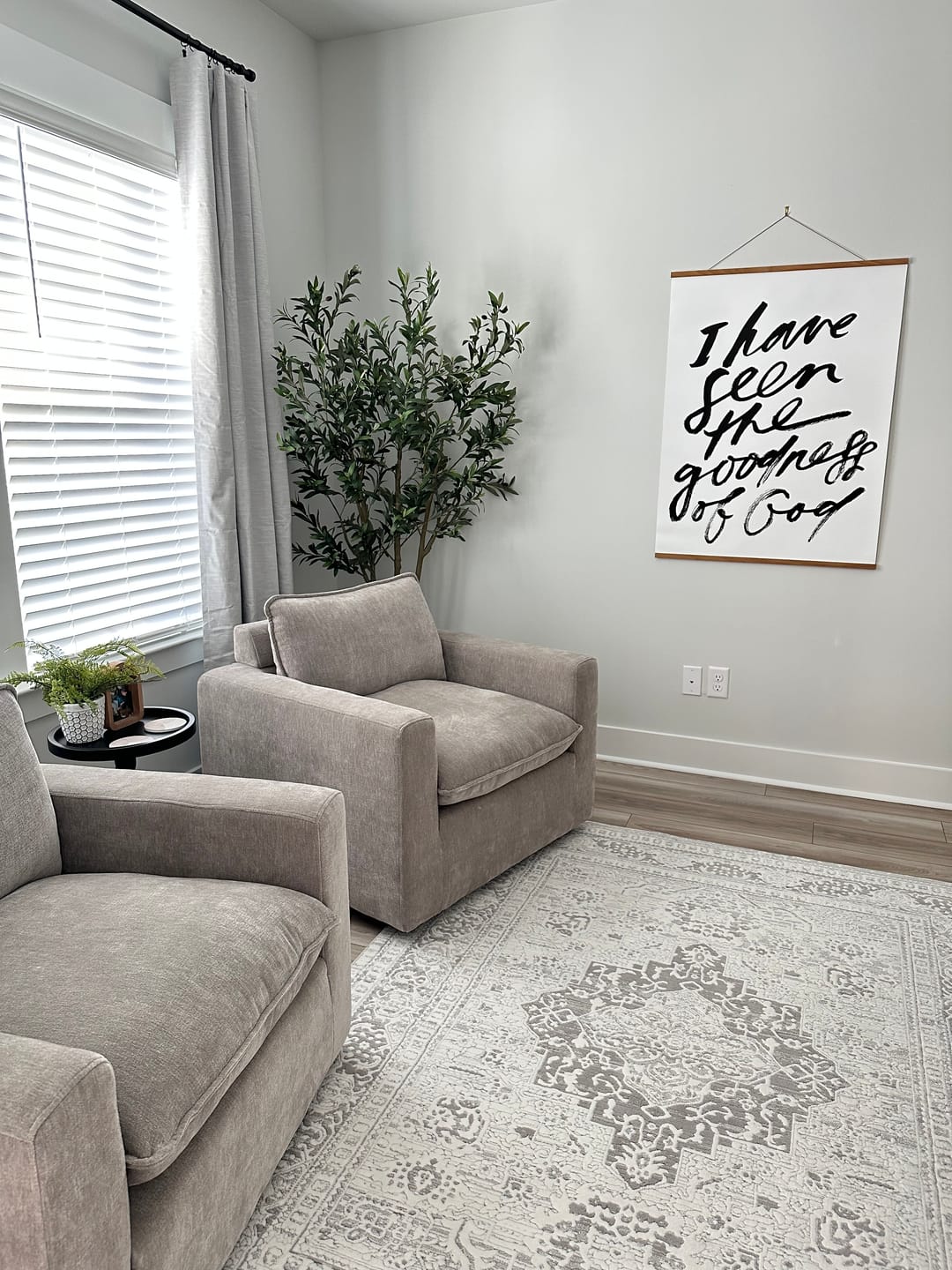 Customer photo review of Large Poster: I have seen..