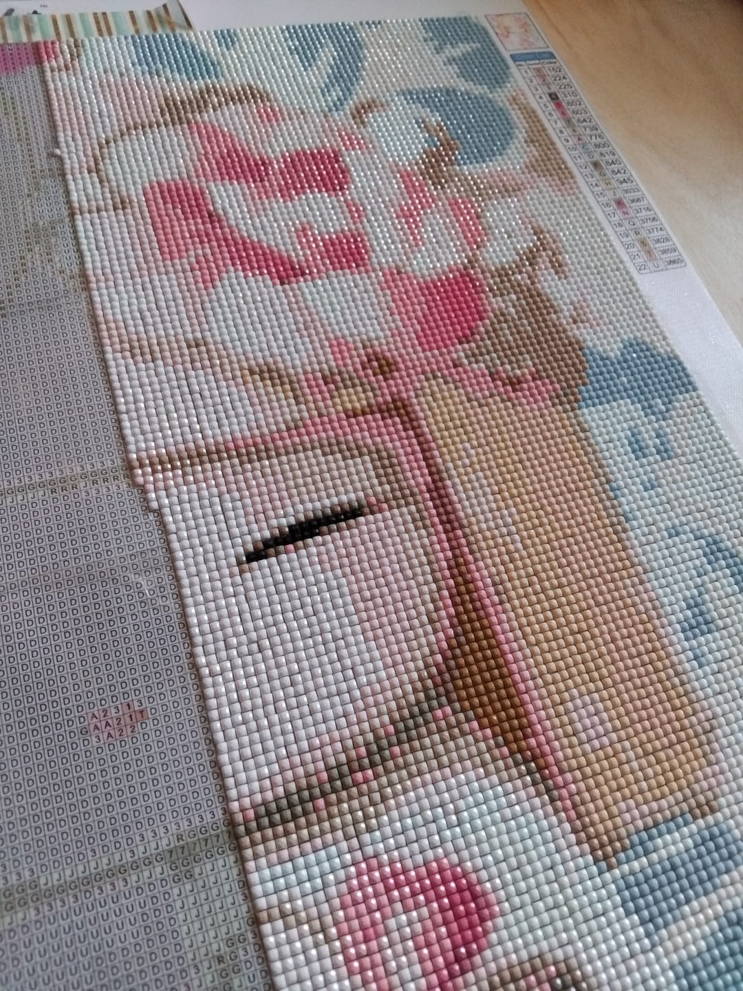 Customer photo review of Mini Série Diamond Painting - Papillons