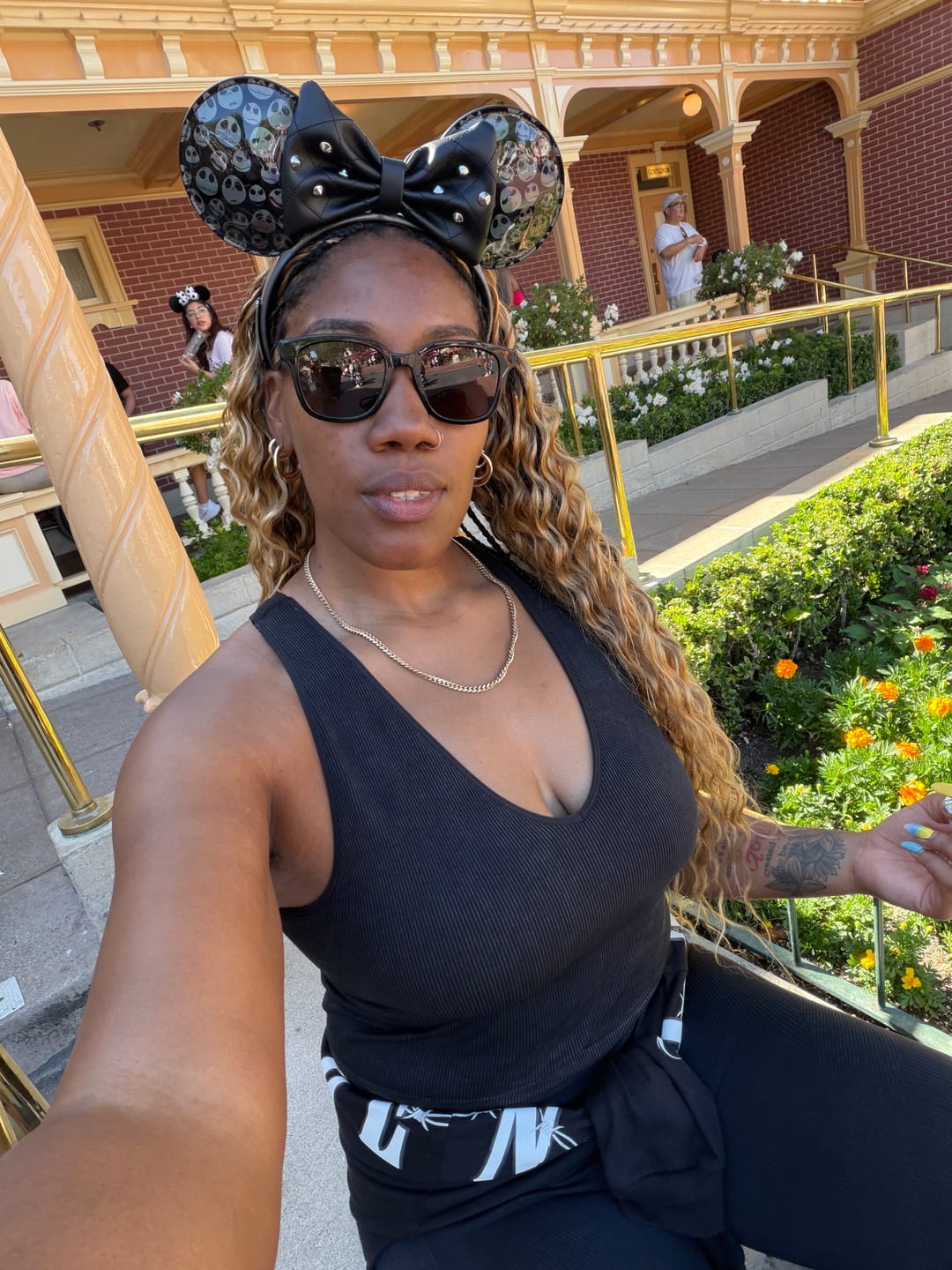 Customer photo review of #27/30/613 Mix Color Blend Loose Deep Wave Human Crochet Hair for Boho Braids