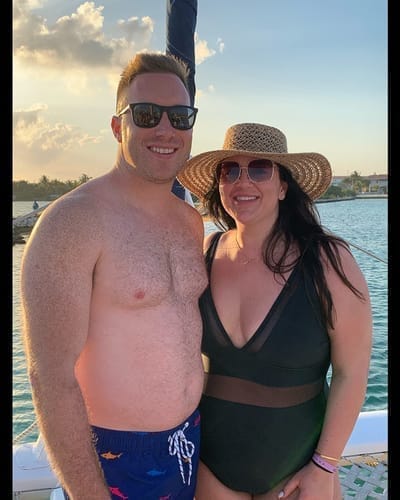 Customer photo review of Emoswim - Damen Große Größen Badeanzug V-Ausschnitt Transparentes Mesh Bauchweg Bademode