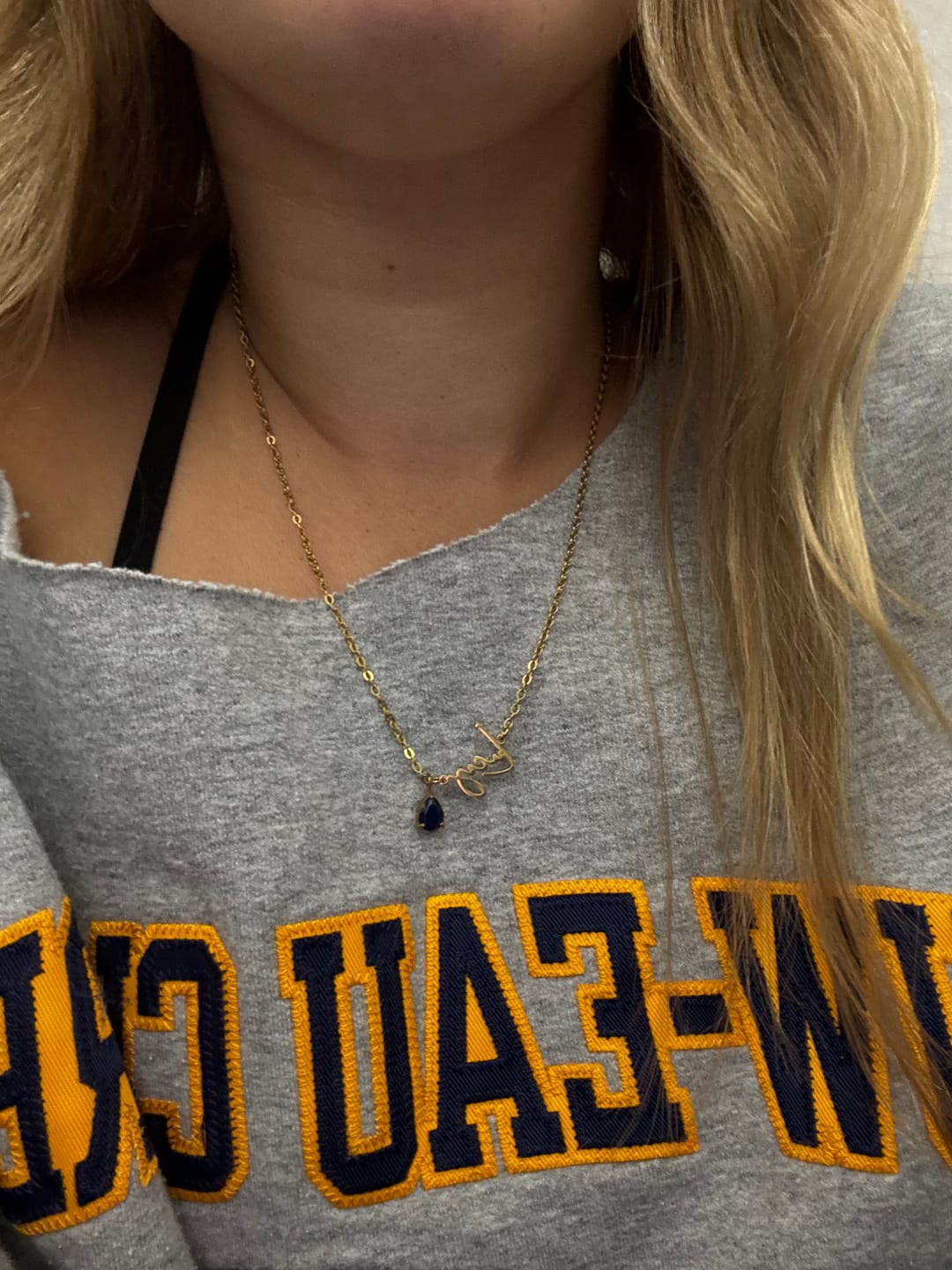 Customer photo review of Lucce Signature Necklace
