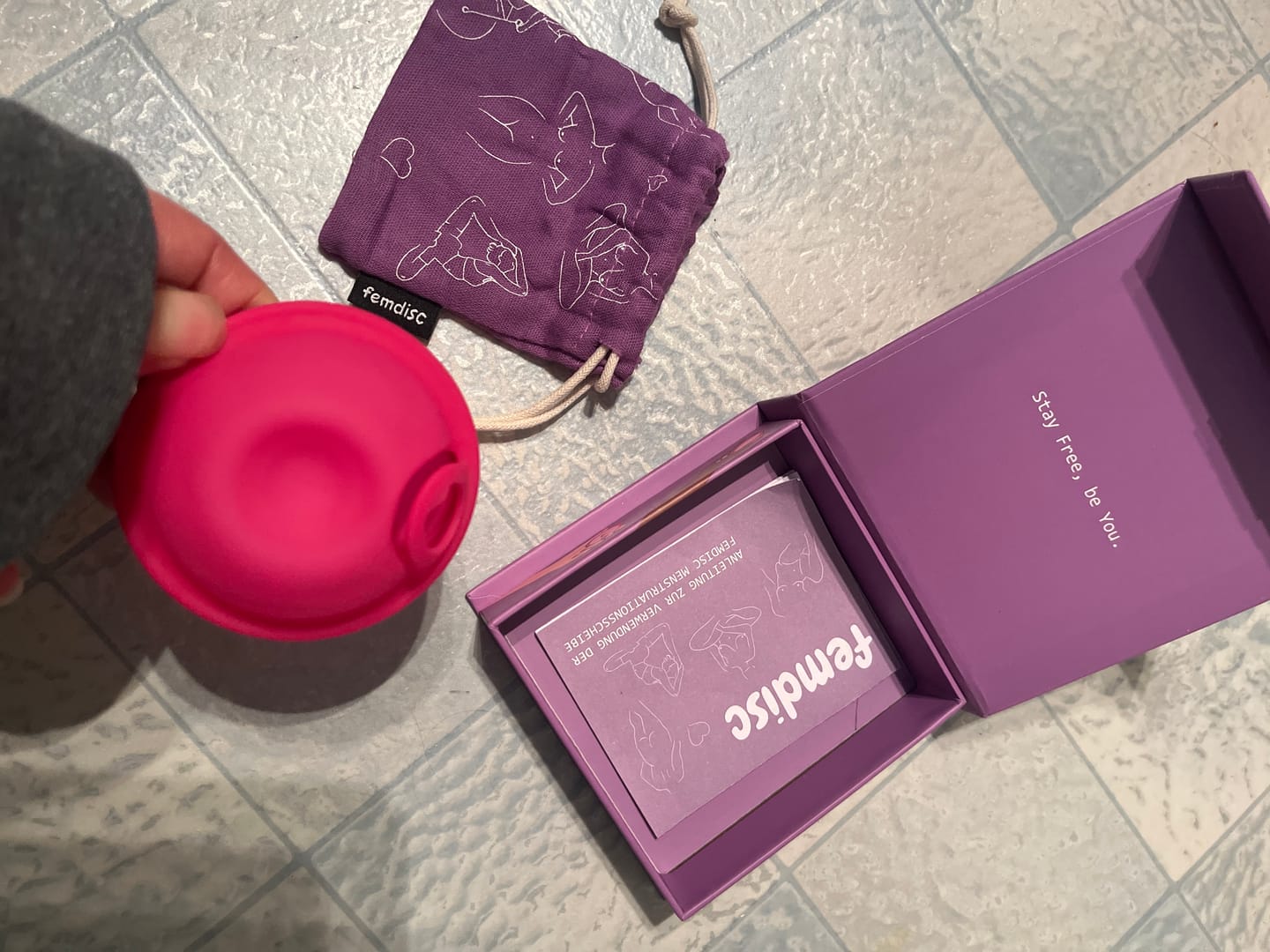 Customer photo review of Das femdisc Start Kit