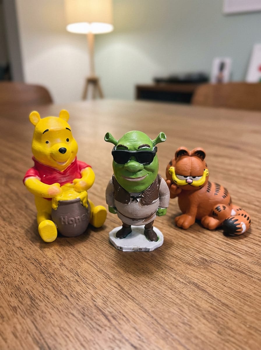 Customer photo review of Paintify 3D Figür Boyama Kiti