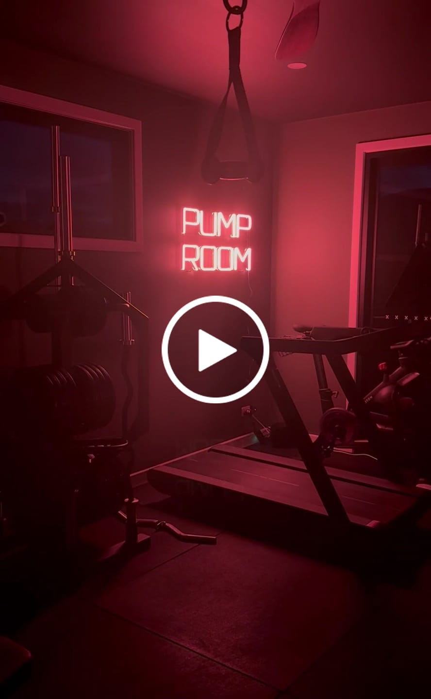 Customer video review of Custom neon sign PUMP ROOM