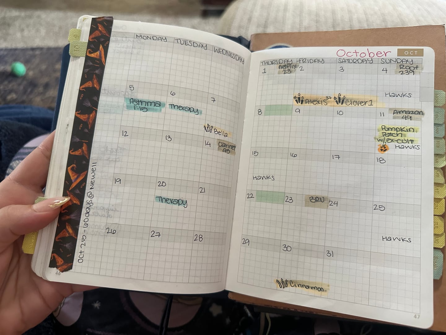 Customer photo review of B6 Undated Weekly Planner v.2 | Core | Stacked Weekends