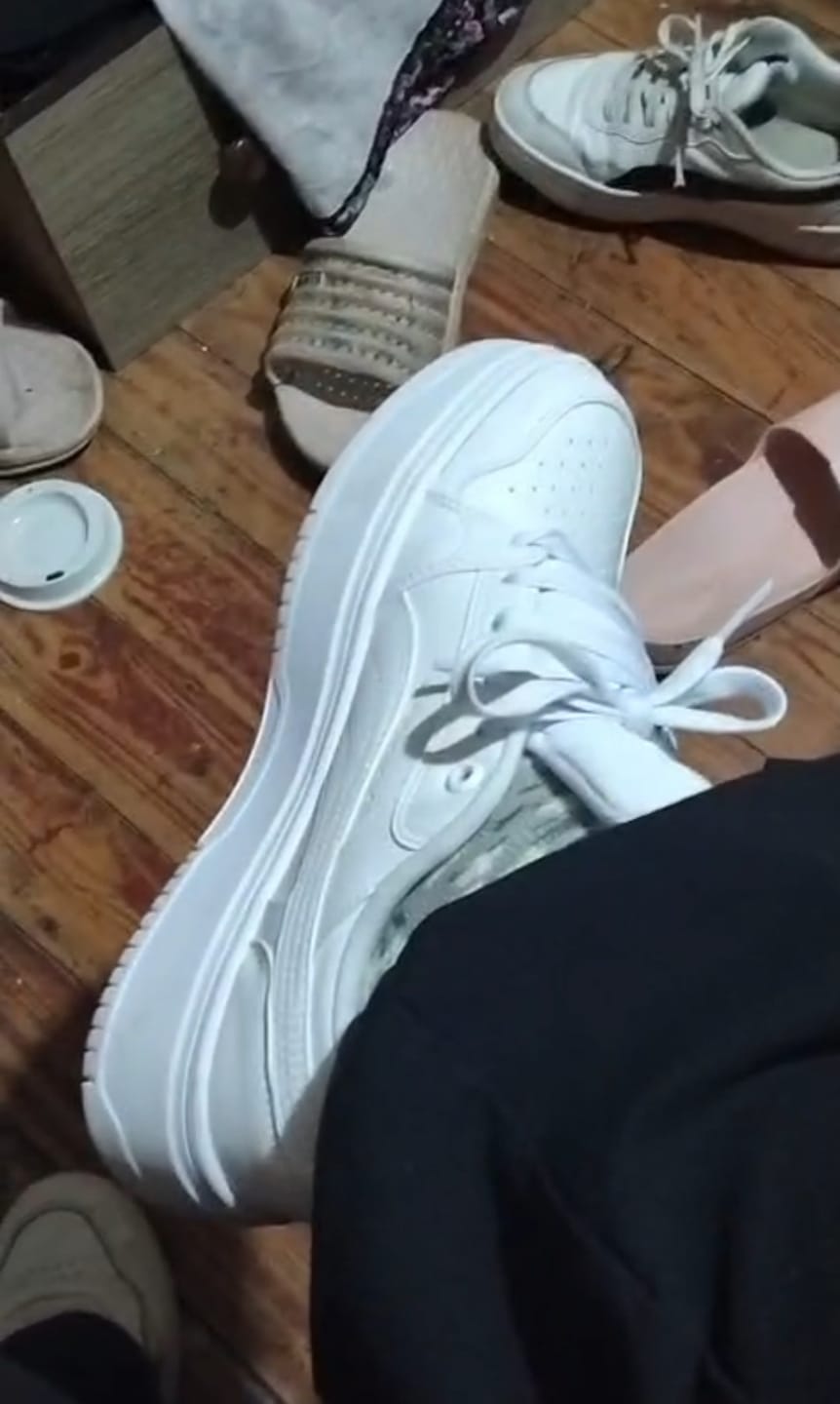 Customer photo review of Zapatillas Puma Rebound Femme Low Mujer Blanco