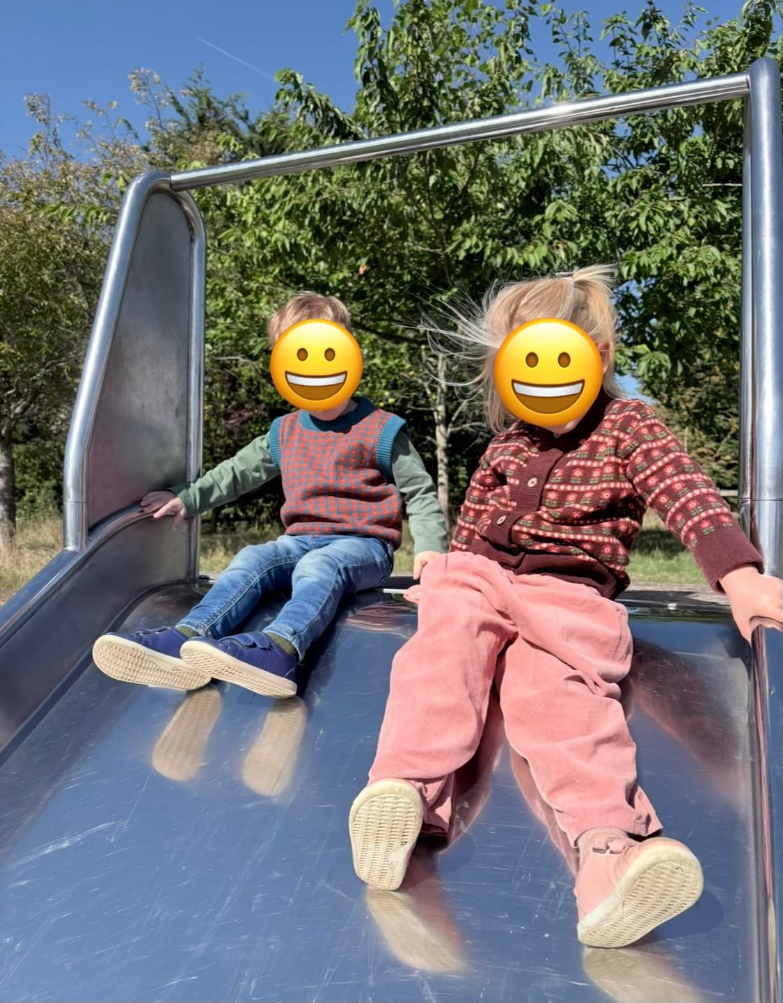 Customer photo review of Ginger Squares Knitted Pullover