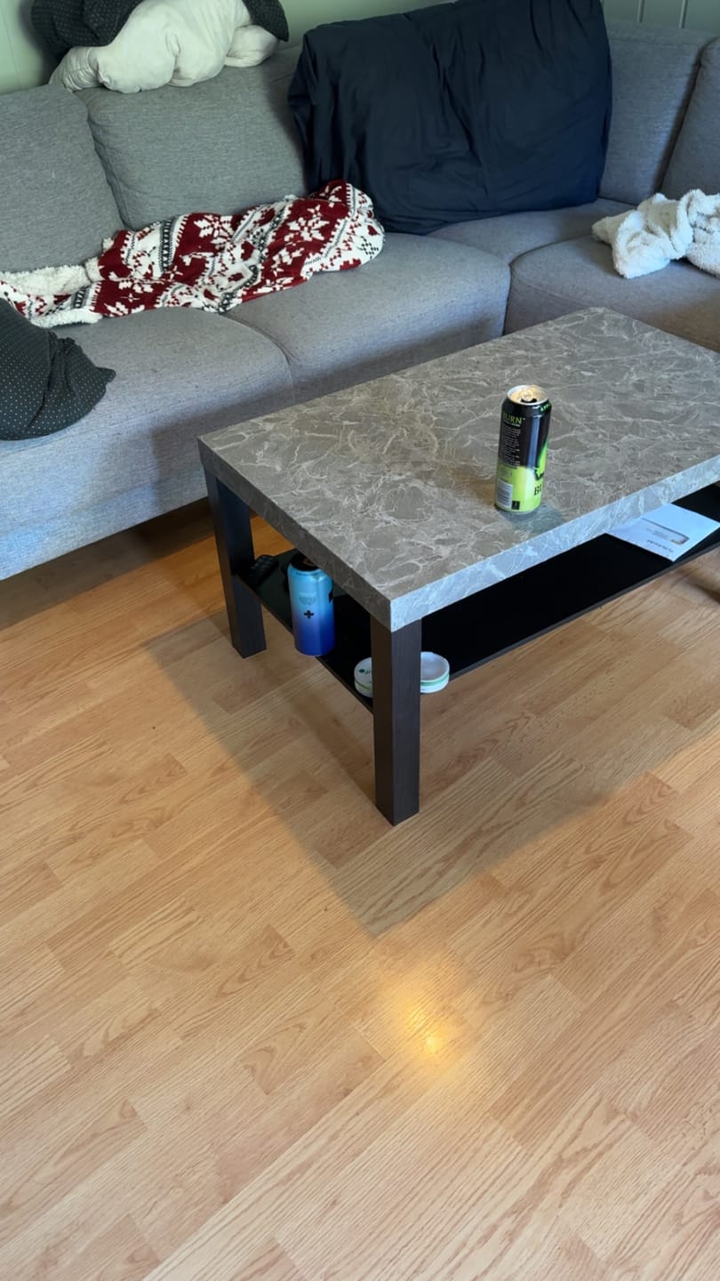 Customer photo review of Limestone antrasitt kontaktplast